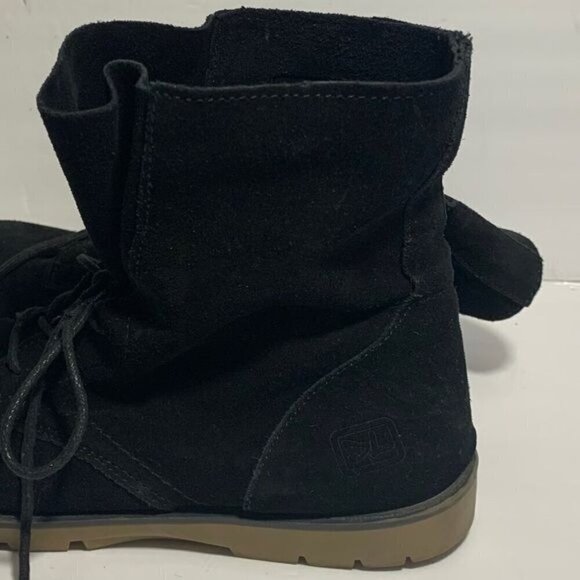 Dirty Laundry black suede leather lace up boots - Picture 7 of 10